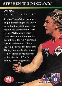1995 Select AFL - All-Australian Team #AA9 Stephen Tingay Back